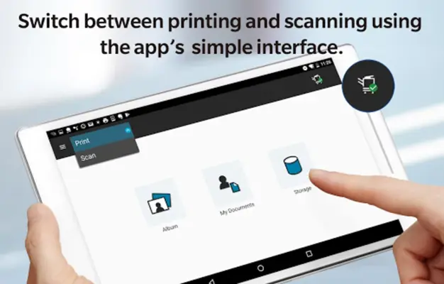 Konica Minolta Mobile Print android App screenshot 3