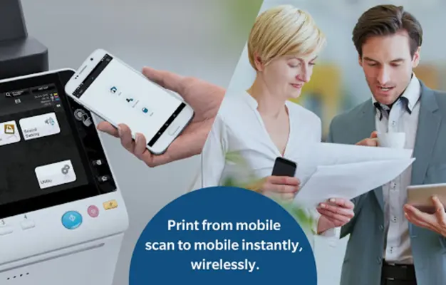 Konica Minolta Mobile Print android App screenshot 4